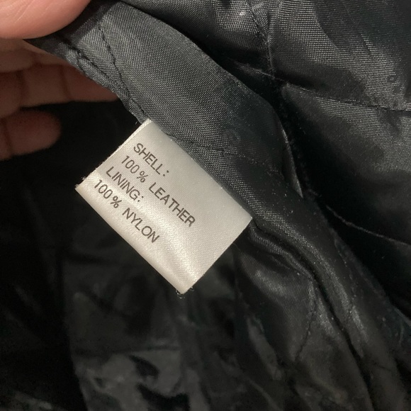 VINTAGE GIANNI VALENTE LEATHER COAT - Picture 8 of 8